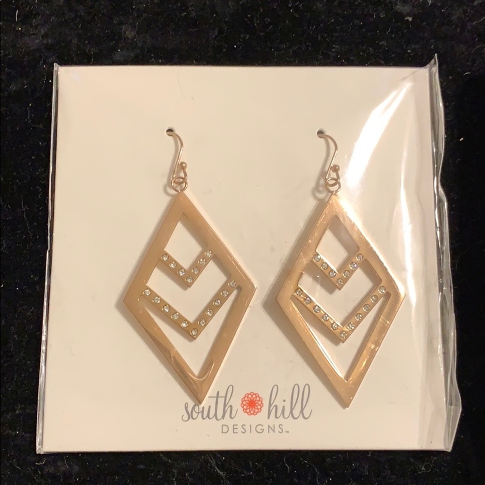 🆕ROSE GOLD CHEVRON EARRINGS